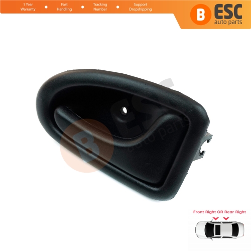 Interior Door Handle Right Black 8200028995 for Renault Megane 1 1995-2002