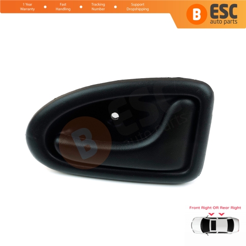 Interior Door Handle Right Black 8200028995 for Renault Megane 1 1995-2002