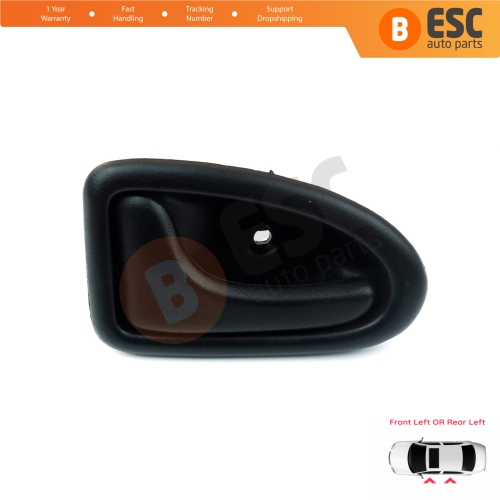 Interior Door Handle Left Door Black 8200028994 for Renault Megane MK1 1995-2002