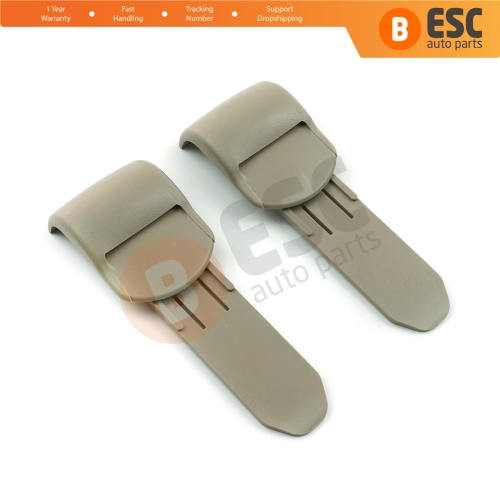 2 Pieces Rear Window Sun Visor Blind Curtain Clips for Renault Megane MK2 Fluence Samsung SM3