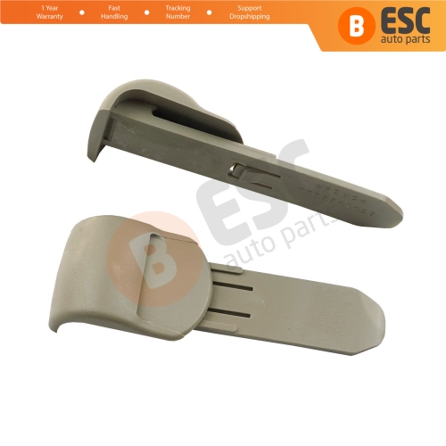 2 Pieces Rear Window Sun Visor Blind Curtain Clips for Renault Megane MK2 Fluence Samsung SM3