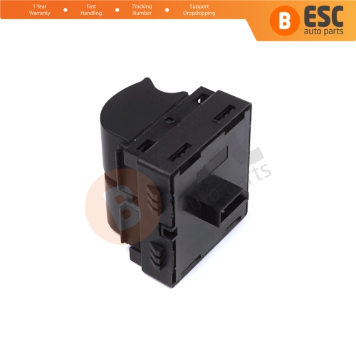 Electric Window Switch Front Left 735442329 for Fiat Linea 2 Button 4 Pin