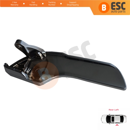 Interior Door Handle Rear Left 156092160 for Alfa Romeo Giulietta 940 Matte Color