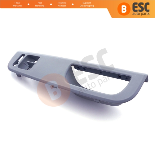 Driver Side Window Switch Panel Master Control Bezel Trim Gray For VW Golf Jetta Bora Passat B5 MK4 3B1867171DA94