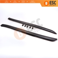 Front Windshield Glass Trim Moulding Pillar Cover Clips Set Left Right 6386980179 6389840861 for Mercedes Vito W638