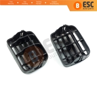 Air Vent Intake Grille Diffuser Set Black 7702258279 7702258280 for Renault Clio MK2 Symbol MK1 MK2 Thalia