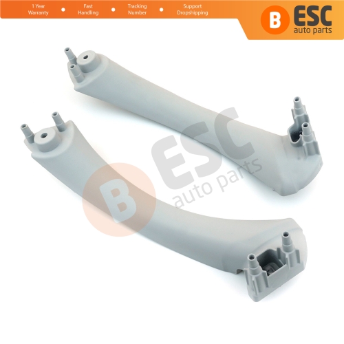 Inner Door Handle Pull Strap Bracket Gray 51417230849 51417230850 Left Right for BMW 3 E90 E91