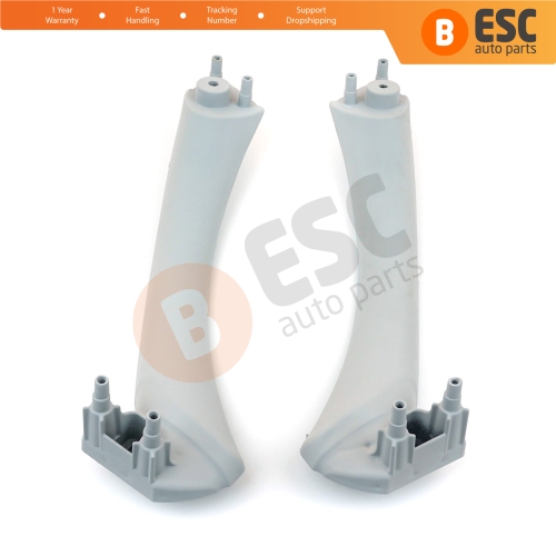 Inner Door Handle Pull Strap Bracket Gray 51417230849 51417230850 Left Right for BMW 3 E90 E91