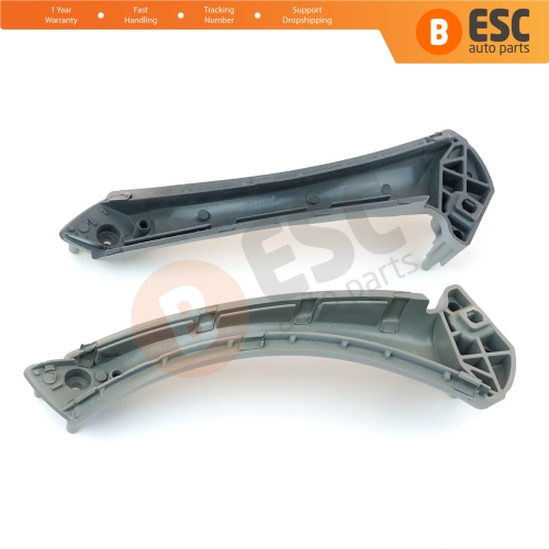 Inner Door Handle Pull Strap Bracket Gray 51417230849 51417230850 Left Right for BMW 3 E90 E91