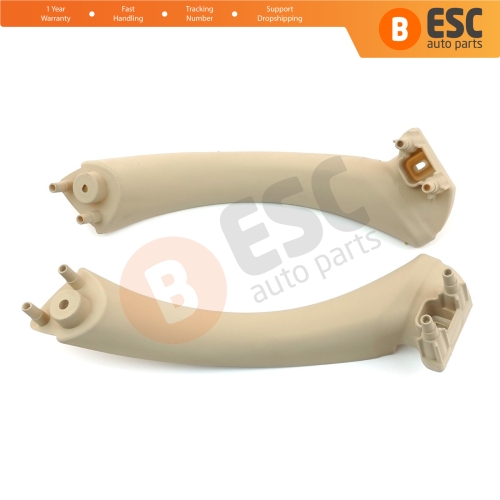 Inner Door Handle Pull Strap Bracket Beige 51417230849 51417230850 Left Right for BMW 3 E90 E91