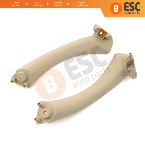 Inner Door Handle Pull Strap Bracket Beige 51417230849 51417230850 Left Right for BMW 3 E90 E91