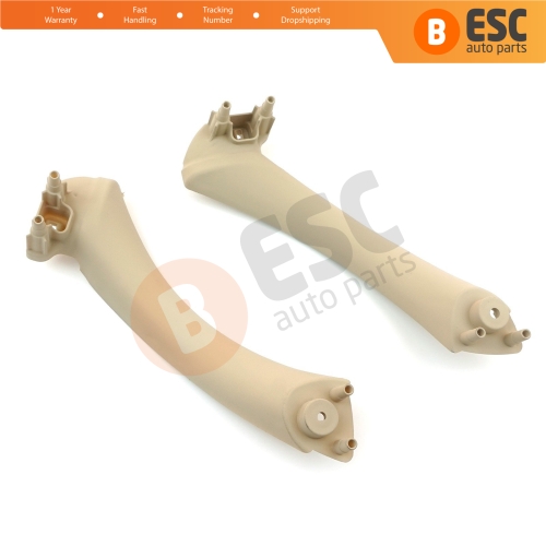 Inner Door Handle Pull Strap Bracket Beige 51417230849 51417230850 Left Right for BMW 3 E90 E91