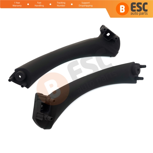 Inner Door Handle Pull Strap Bracket Black 51417230849 51417230850 Left Right for BMW 3 E90 E91