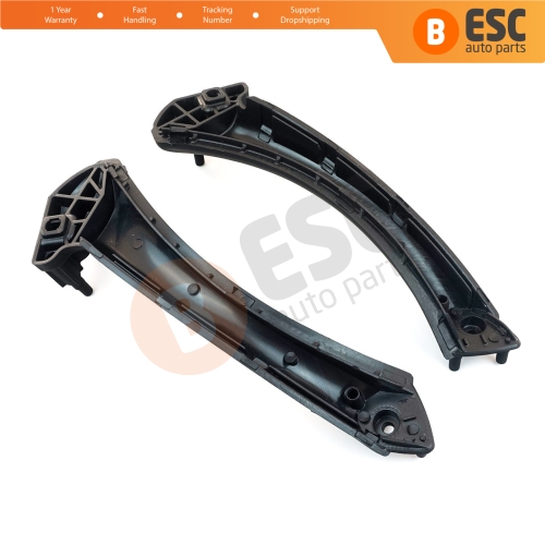 Inner Door Handle Pull Strap Bracket Black 51417230849 51417230850 Left Right for BMW 3 E90 E91