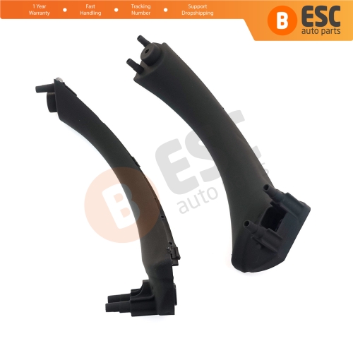 Inner Door Handle Pull Strap Bracket Black 51417230849 51417230850 Left Right for BMW 3 E90 E91