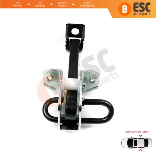 Rear Door Hinge Brake Stop Check Strap Limiter 51228160963 for BMW 3 E46 Saloon Estate