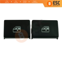 2 Pieces Master Window Lifter Switch Button Cover Front Left 81258067092 For MAN Truck TG Series