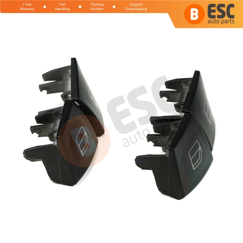 Master Driver Switch Left Right Window Button Cover Cap 1698206610 For Mercedes A W169 B W245