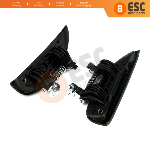 Exterior Door Handle 806067028R Set for Dacia Sandero Logan MK2 Renault Clio Symbol MK3