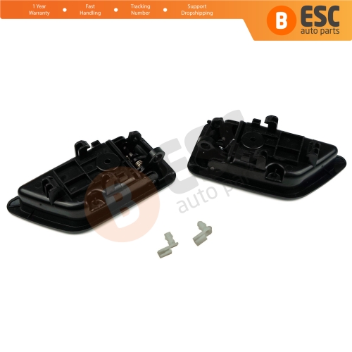 Interior Door Handle 82610 1C000 82620 1C000 Black Left Right Set for Hyundai Getz TB Click