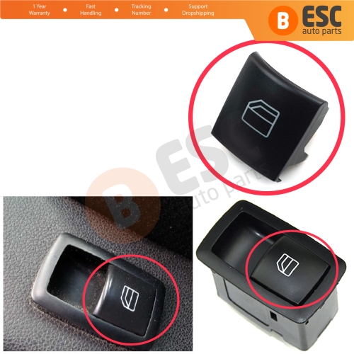 Passenger Window Switch Button Cap Cover 2518200510 for Mercedes W169 W245 X164 W164 W251