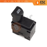 Power Window Switch 6 Pin Front Left Door 98809718 Black for Fiat Siena Albea Palio Strada