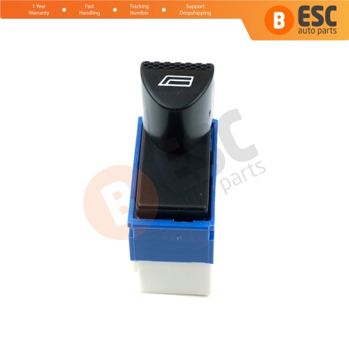 Power Window Switch Button 6 Pin Front Right Door Blue 98809719 For Siena Fiat Albea Palio Strada