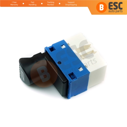 Power Window Switch Button 6 Pin Front Right Door Blue 98809719 For Siena Fiat Albea Palio Strada