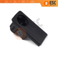 Glove Box Compartment Lid Switch Grip Lock Hole Black 2046800998 2126800291 for Mercedes W204 W212