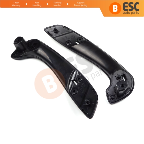 Front Inner Door Handle Grip Black Left Right for Renault Megane MK3 Fluence 809540001R