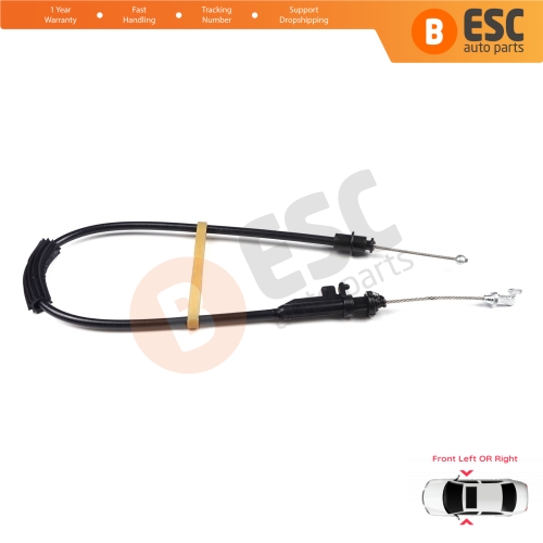 Outer Door Release Locking System Latch Bowden Cable Front Doors 3C0837017A for VW Passat B6 B7 CC