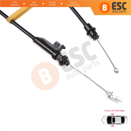 Outer Door Release Locking System Latch Bowden Cable Front Doors 3C0837017A for VW Passat B6 B7 CC