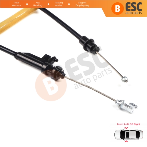 Outer Door Release Locking System Latch Bowden Cable Front Doors 3C0837017A for VW Passat B6 B7 CC