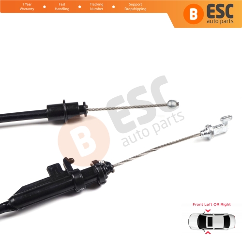 Outer Door Release Locking System Latch Bowden Cable Front Doors 3C0837017A for VW Passat B6 B7 CC