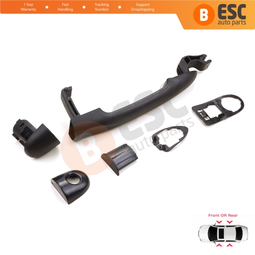 Exterior Door Opener Handle 806B02596R For Renault Fluence Megane 3 Clio 4 Scenic 3 Captur 1