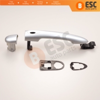 Exterior Door Handle With Sensor Hole Chrome Color 806B08422R For Renault Fluence Megane 3 Clio 4 Scenic 3 Captur 1