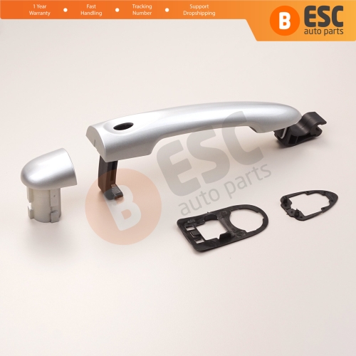 Exterior Door Handle With Sensor Hole Chrome Color 806B08422R For Renault Fluence Megane 3 Clio 4 Scenic 3 Captur 1