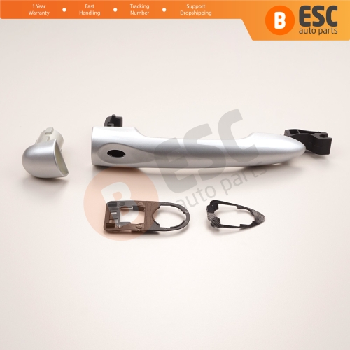 Exterior Door Handle With Sensor Hole Chrome Color 806B08422R For Renault Fluence Megane 3 Clio 4 Scenic 3 Captur 1