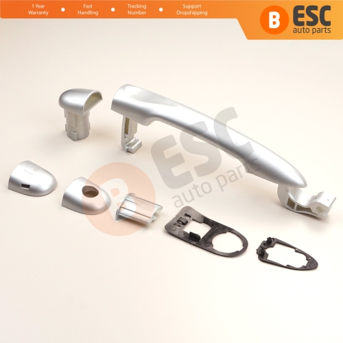 Exterior Door Handle Chrome Color 806B02596R For Renault Fluence Megane 3 Clio 4 Scenic 3 Captur 1