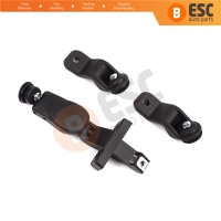 Rear Sliding Window Handle Latch Set 858244 for Fiat Doblo Fiorino Citroen Berlingo Nemo Peugeot Partner Bipper