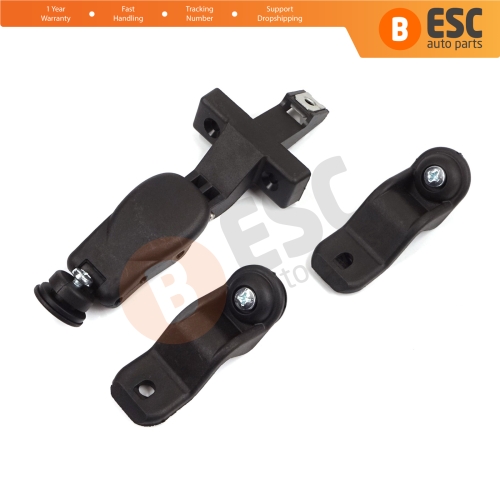 Rear Sliding Window Handle Latch Set 858244 for Fiat Doblo Fiorino Citroen Berlingo Nemo Peugeot Partner Bipper