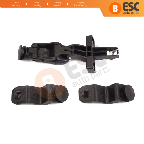 Rear Sliding Window Handle Latch Set 858244 for Fiat Doblo Fiorino Citroen Berlingo Nemo Peugeot Partner Bipper