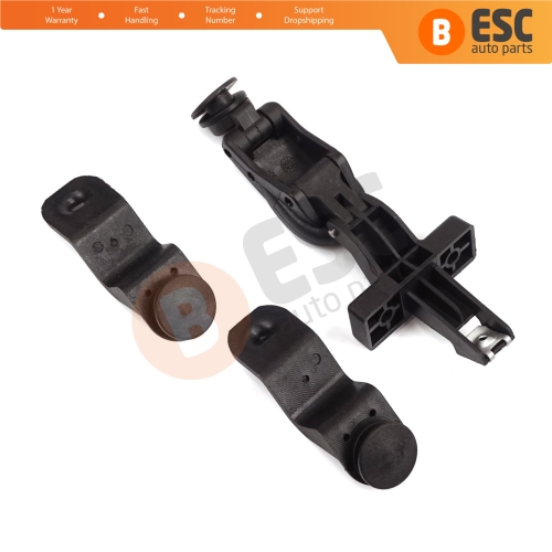 Rear Sliding Window Handle Latch Set 858244 for Fiat Doblo Fiorino Citroen Berlingo Nemo Peugeot Partner Bipper