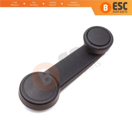 Window Winder Crank Handle Left or Right Black 1041708 for Ford Transit Connect Fiesta Focus Escort Ka Puma