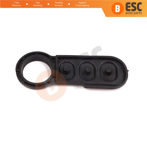 3-Button Remote Control Flip Key Rubber Button Pad Buttons for Citroen Relay Fiat Ducato Peugeot Boxer 71752589