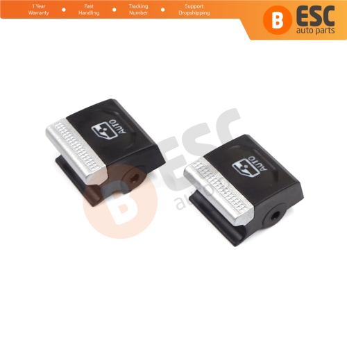 2 Pieces Window Lifter Switch Repair Button Cover for Renault Clio MK5 Captur MK2 5-Doors 254107001R