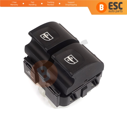 Window Regulator Switch Driver Door 254118722R For Renault Captur 1 Clio 4 Trafic 3 Dacia Lodgy Duster