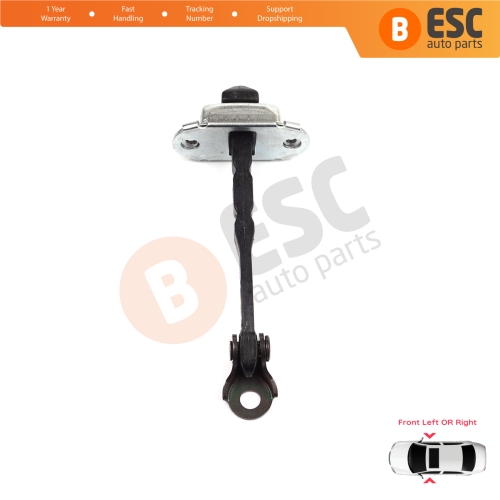 Front Door Hinge Stop Check Strap Limiter 804301666R for Renault Megane MK4 2015-On 4/5 Door