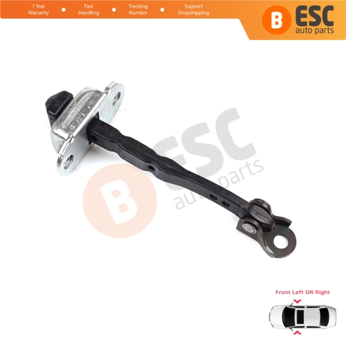 Front Door Hinge Stop Check Strap Limiter 804301666R for Renault Megane MK4 2015-On 4/5 Door