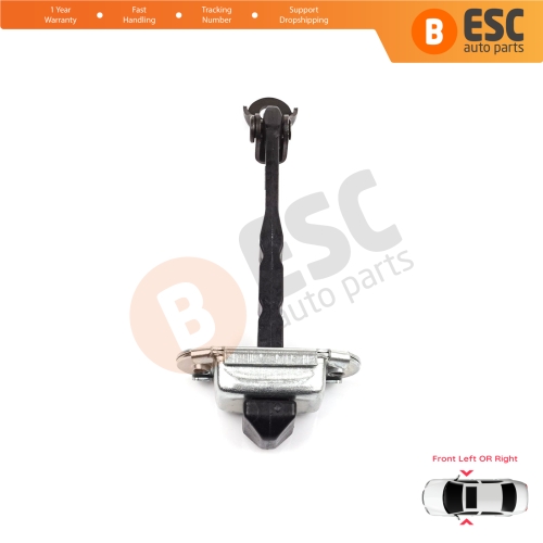 Front Door Hinge Stop Check Strap Limiter 804301666R for Renault Megane MK4 2015-On 4/5 Door